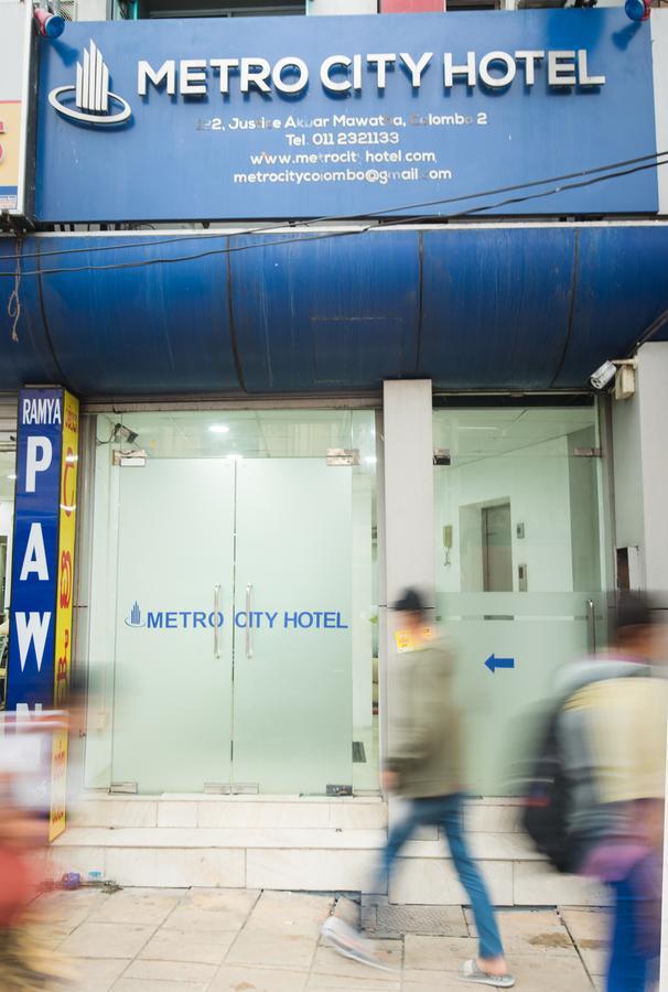 Metro City Hotel Kolombo Bagian luar foto